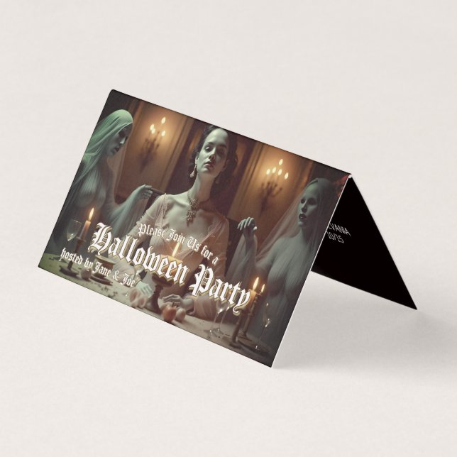 Gotisches Halloween-Bankett in Candlelight (Vorderseite)