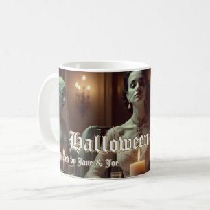 Gotisches Halloween-Bankett in Candlelight Kaffeetasse