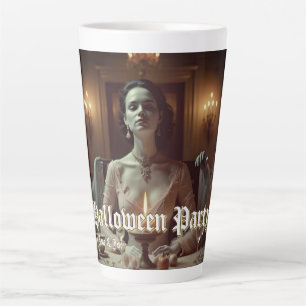 Gotisches Halloween-Bankett in Candlelight Milchtasse
