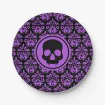 Gotisches Halloween-Skull-Chic-Party