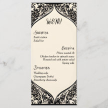 Gotisches Hochzeitsmenü