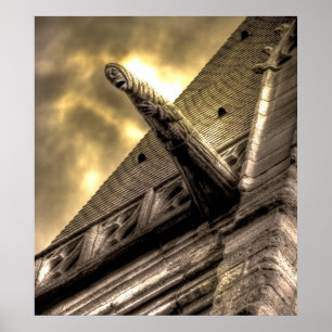 Gotisches Horror-Plakat Poster