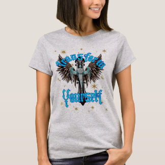 Gotisches Kreuz mit Flügeln verwandelt Ihr Soul T-Shirt