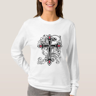 Gotisches Kreuz T-Shirt