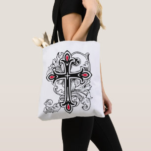 Gotisches Kreuz Tasche