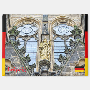 Gotisches Leipzig, Deutschland Reise Magnet