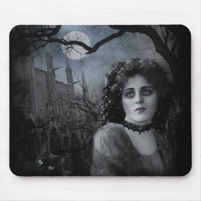 Gotisches Nachtmousepad Mousepad (Vorne)