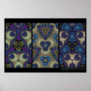 Gotisches Triptychon #1 Poster