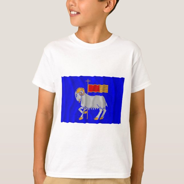 Gotlands län waving flag T-Shirt (Vorderseite)
