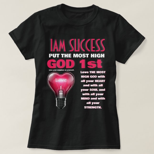 GOTT 1. T-Shirt (Design vorne)