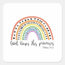 Gott Behalte seine Versprechen - Regenbogen
