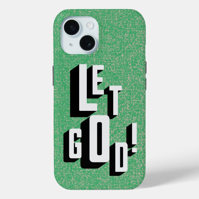 Gott Christlicher Glaube gelassen Case-Mate iPhone Hülle (Rückseite)