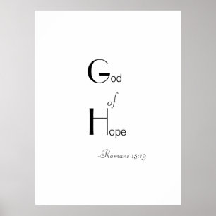 Gott der Hoffnung Poster