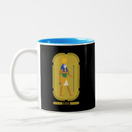 Gott der Sonne Zweifarbige Tasse