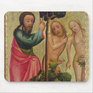 Gott der Vater bestraft Adam und Eve Mousepad