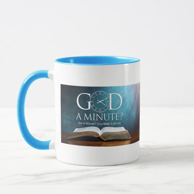 Gott, eine Minute? Tasse (Links)