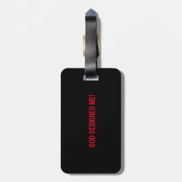 *GOTT ENTWICKELT ME* GEPÄCKANHÄNGER