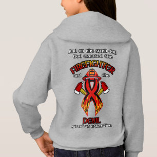 Gott erschuf den Feuerwehrmann Hoodie