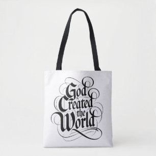 Gott erschuf die Welt Tasche