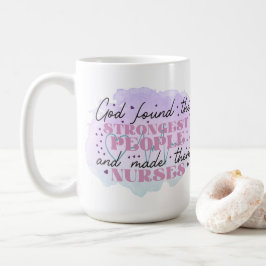 Gott fand das stärkste Volk und ließ es nursen Kaffeetasse