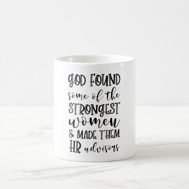 Gott fand die stärksten Frauen machten sie zu Pers Kaffeetasse (Mittel)