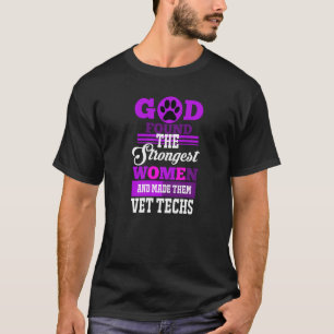 Gott fand die stärksten Frauen und ließ sie vetter T-Shirt