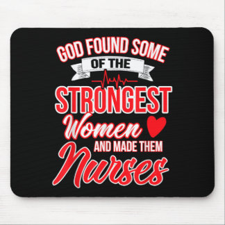 Gott fand einige der stärksten Frauen und machte Mousepad