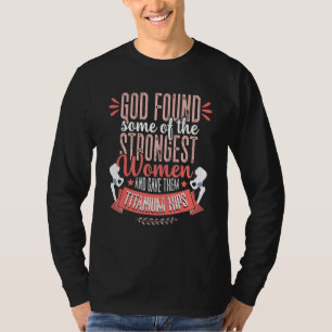 Gott fand Frauen-Titan-Hüftersatz-Chirurgie R T-Shirt