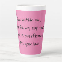 Gott füllt meinen Cup