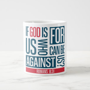 Gott für uns Jumbo-Tasse