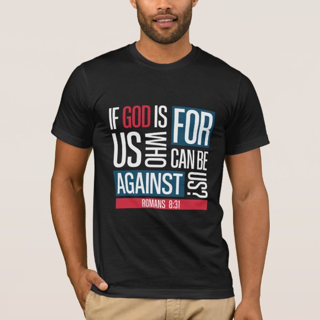 Gott für uns T-Shirt (Vorderseite)