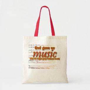 Gott gab uns Musik Tragetasche