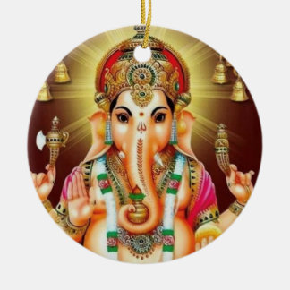 Gott Ganesha mit mir Keramik Ornament