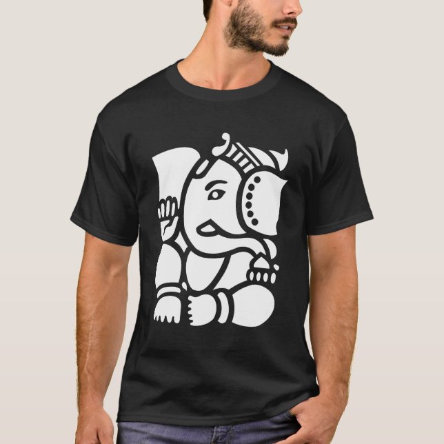 Gott Ganesha T-Shirt (Vorderseite)