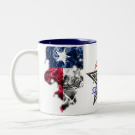 Gott-gemacht Jesus Gerettet Texas-Kaffee-Tasse Zweifarbige Tasse