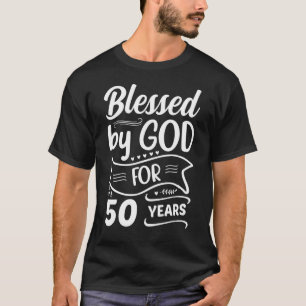 Gott gesegnet seit 50 Jahren Geboren im Jahr 1972 T-Shirt