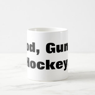 Gott, Gewehre, Hockey Kaffeetasse