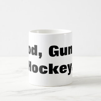 Gott, Gewehre, Hockey Kaffeetasse