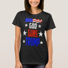 Gott, Gewehre und Trumpf-T - Shirt-Trumpf ist mein T-Shirt