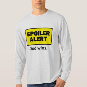 Gott gewinnt - grau T-Shirt