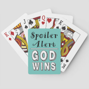 Gott gewinnt Spielkarten