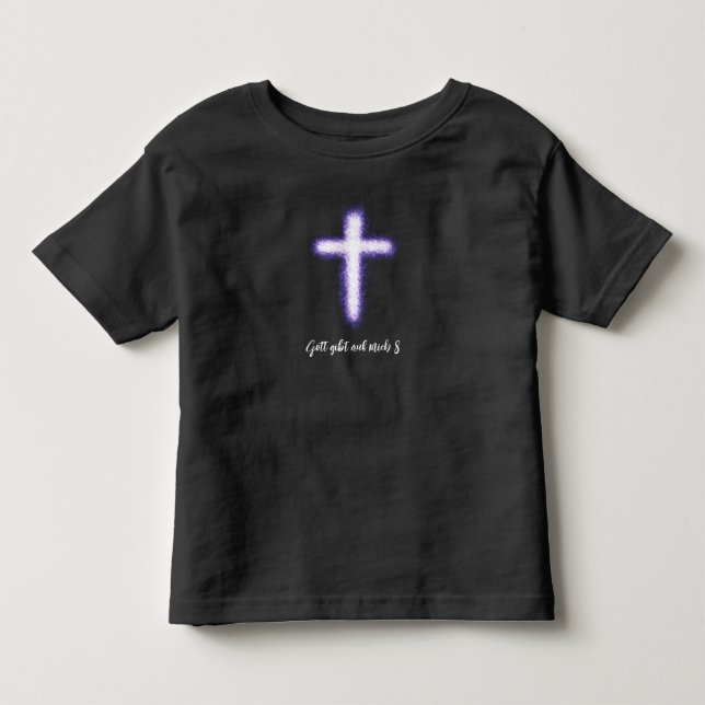 Gott gibt auf mich 8 kleinkind t-shirt (Vorderseite)