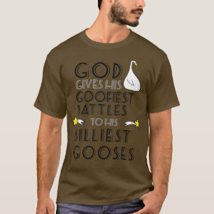 Gott gibt seine goofisten Kämpfe seinem silbersten T-Shirt