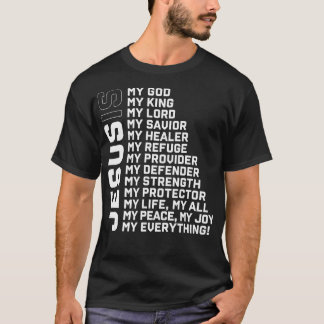 Gott Glaube Gabe Jesus Christlichen Herrn Jesus De T-Shirt