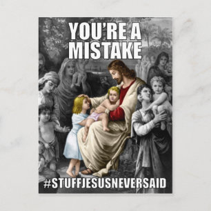 Gott glaubt an dich (SJNS) Postkarte