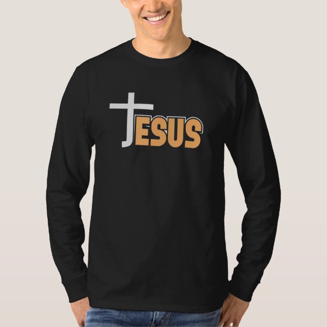 Gott glaubt Pastor Bibel Glaube Religion bestätigt T-Shirt (Vorderseite)