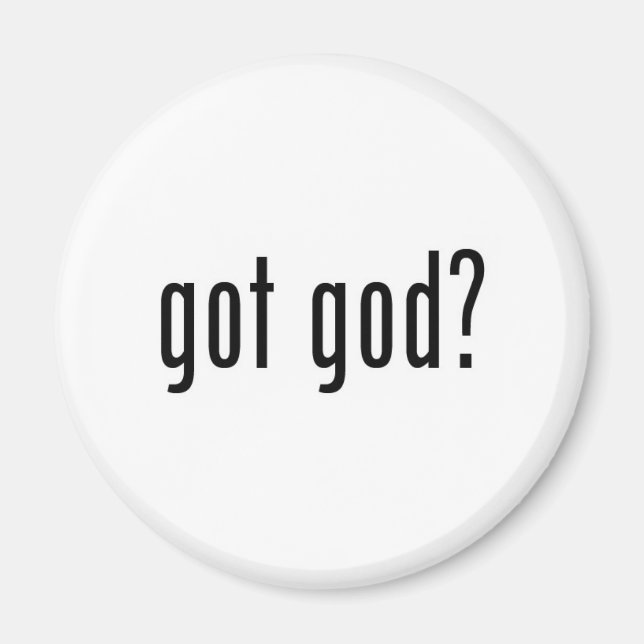 Gott got? magnet (Vorne)