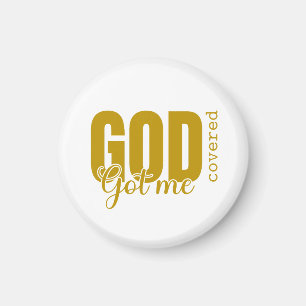 Gott Got mich abgedeckt - Inspiration Christlich Magnet