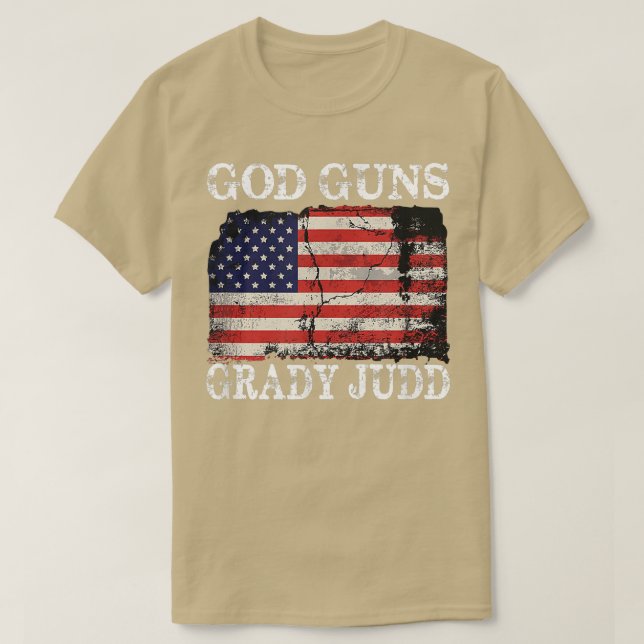 Gott Guns Grady Judd Us Flag T-Shirt (Design vorne)