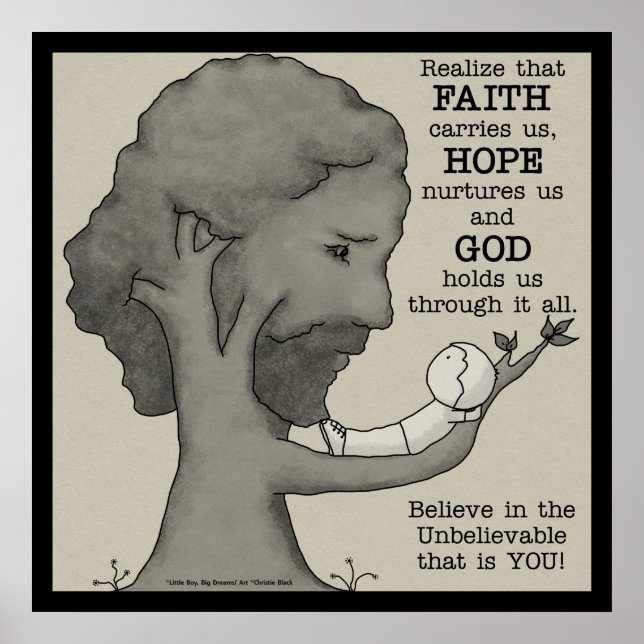 Gott hält uns poster (Vorne)